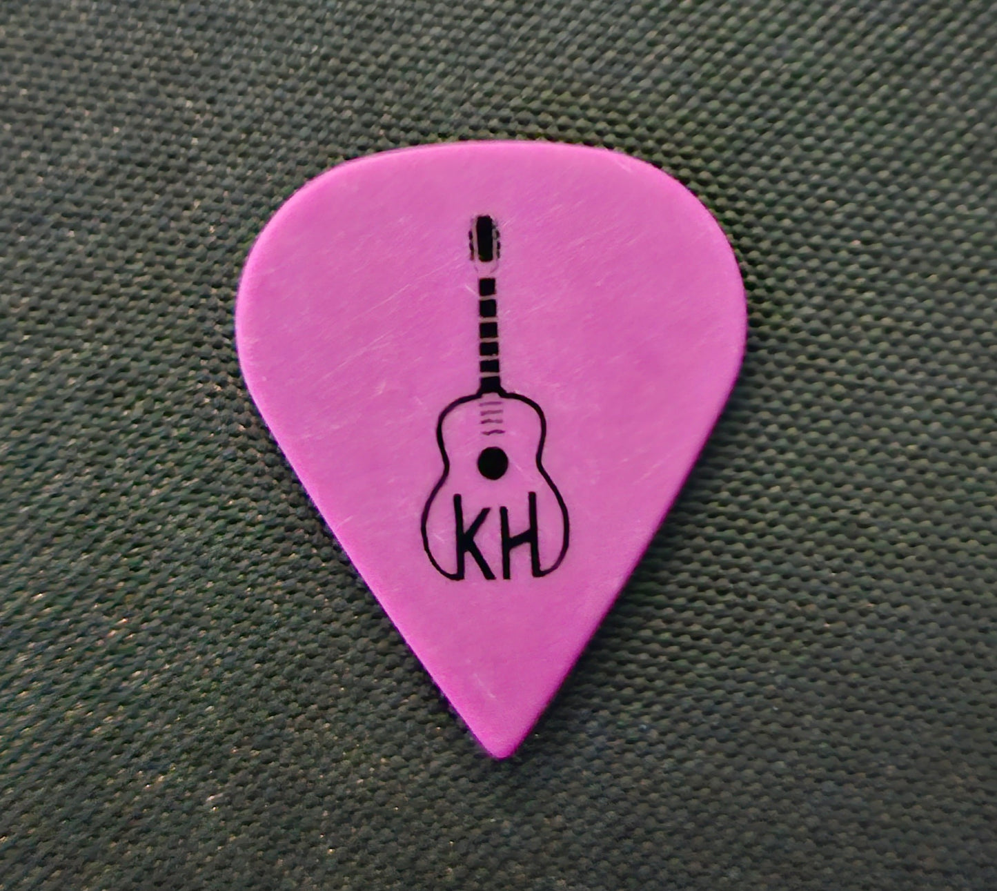 Katie Hibben Guitar Pick with Logo
